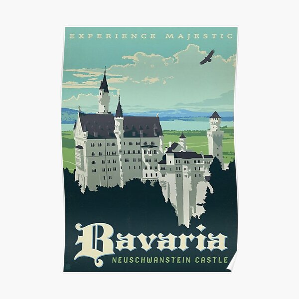 Neuschwanstein Castle Poster