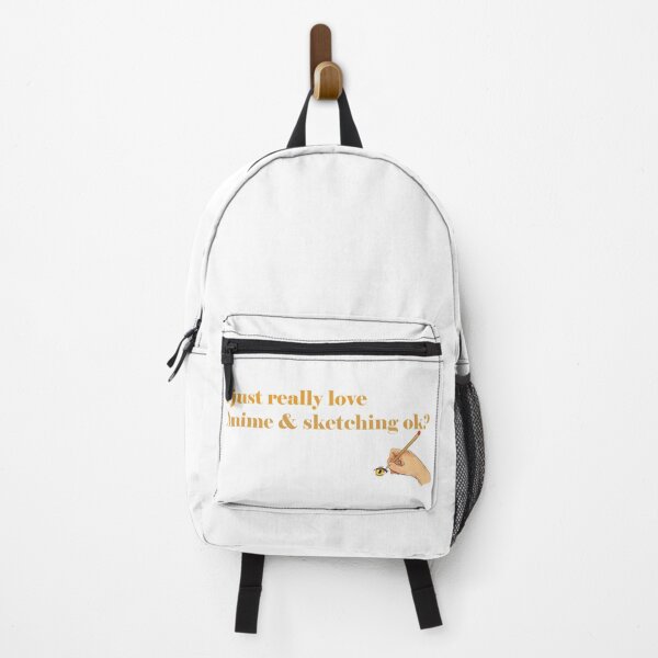 Item preview, i Just Really Love Anime and Sketching ok designed and sold by ErmessThiings.