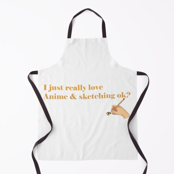 Item preview, i Just Really Love Anime and Sketching ok designed and sold by ErmessThiings.
