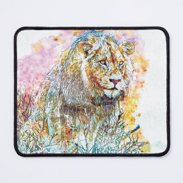 Item preview, beautiful lion art designed and sold by Xippy Art.