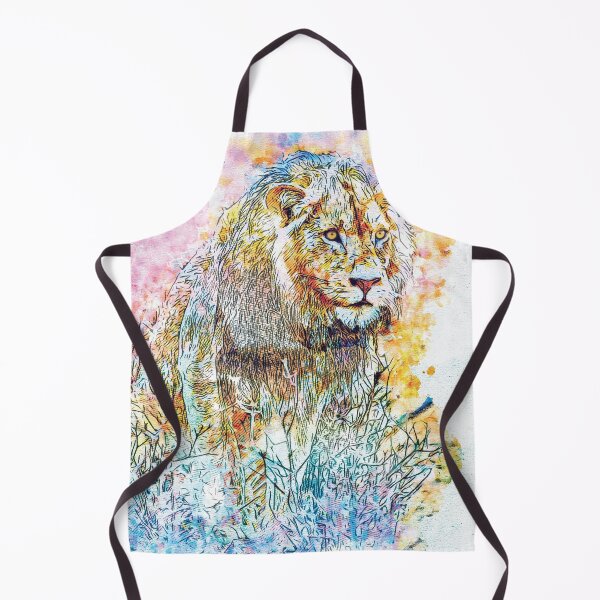 Item preview, beautiful lion art designed and sold by Xippy Art.