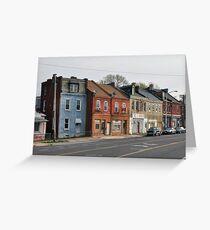 Broadway Streetscape Greeting Card