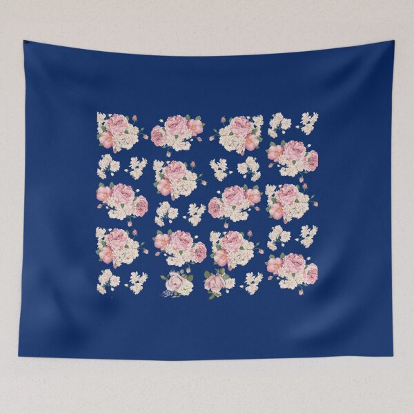 Item preview, Pink Garden Roses whit White Flowers   designed and sold by LEA-BOUTIQUE.