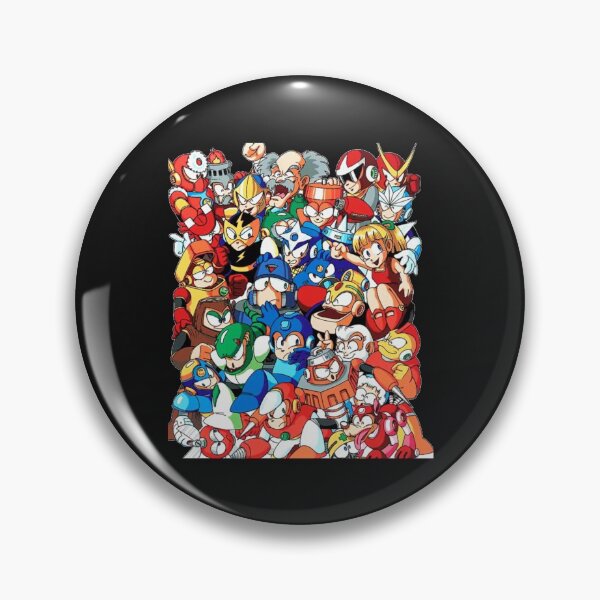 Item preview, Mega Man 1 2 and 3 Robot Masters designed and sold by KukaiShop.