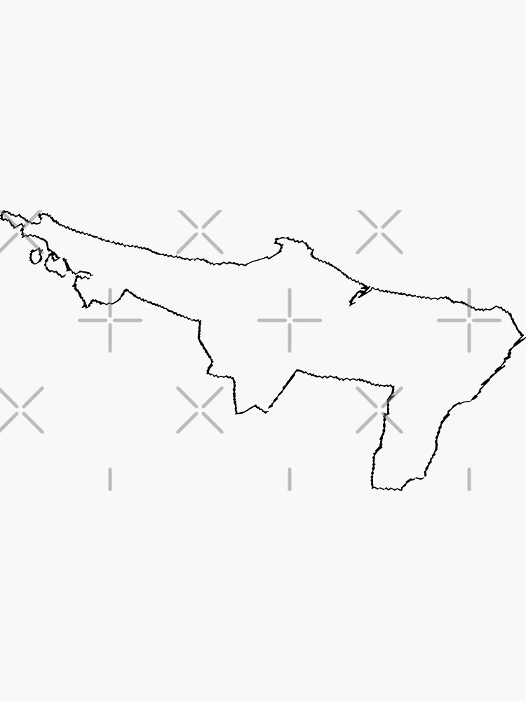 "Loiza Puerto Rico map" Sticker for Sale by Zeeprint Redbubble