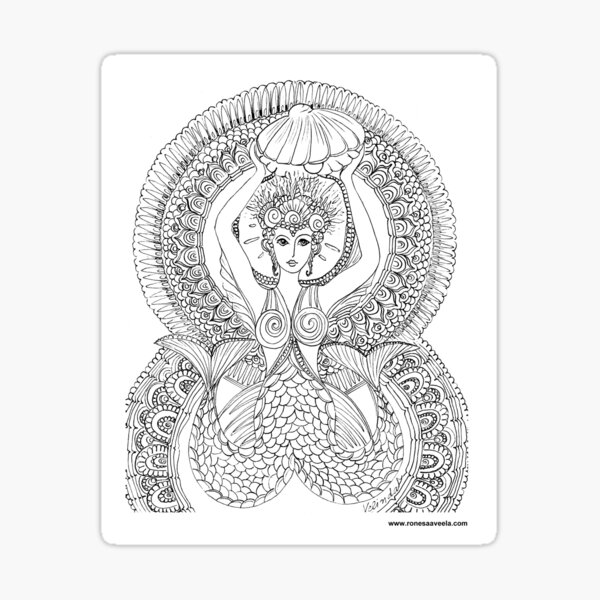 Atargatis – Assyria The Odest #Mermaid Sticker
