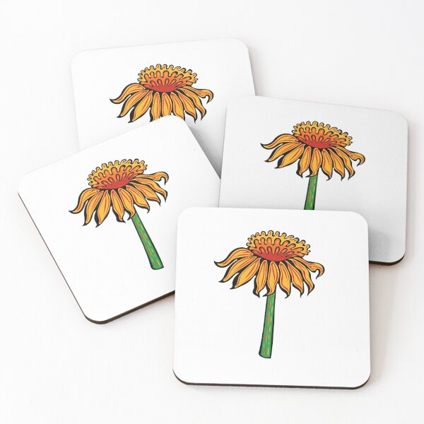 Item preview, Flame Coneflower  Indigenous WAWEZHI CANADA designed and sold by WAWEZHI.
