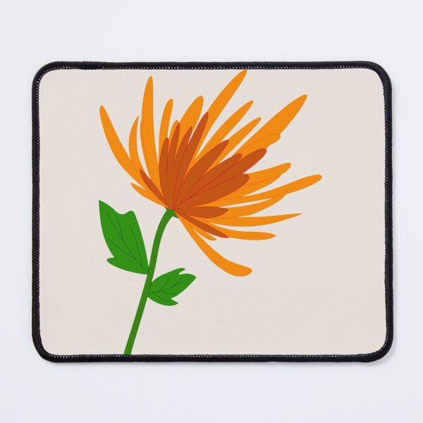 Item preview, Vintage Flower Pattern Chrysanthemum   designed and sold by LEA-BOUTIQUE.