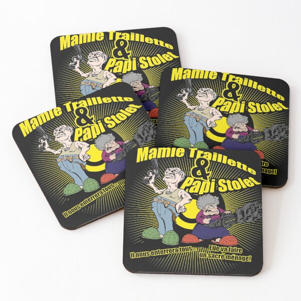 Item preview, Grandma Traillette and Papi Stolet designed and sold by Aonaka.