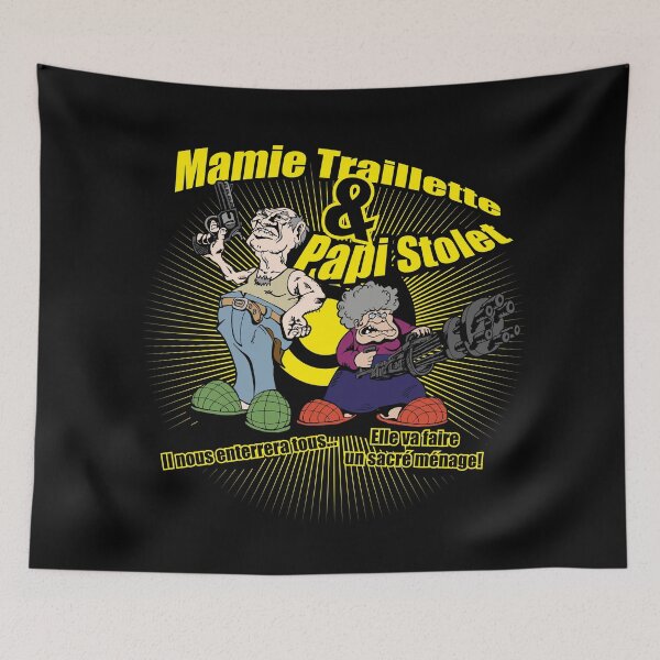Item preview, Grandma Traillette and Papi Stolet designed and sold by Aonaka.