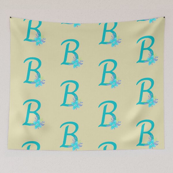 Item preview, Letter B in Floral designed and sold by designlee.