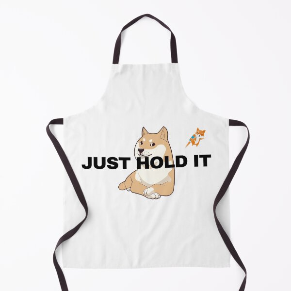 Item preview, JUST HOLD IT, funny text designed and sold by Alan Bragalini.