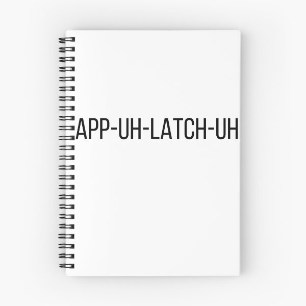 Item preview, APP-UH-LATCH-UH Appalachia southern pronunciation  designed and sold by TheWaterBirds.