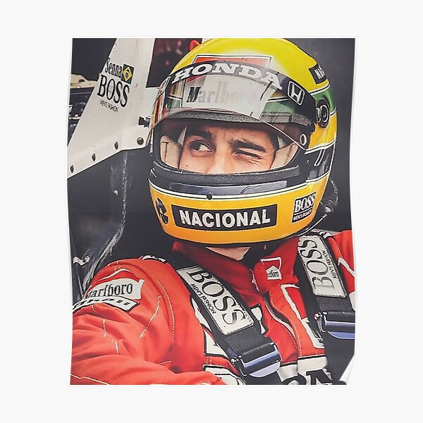 F1-Fahrer Poster