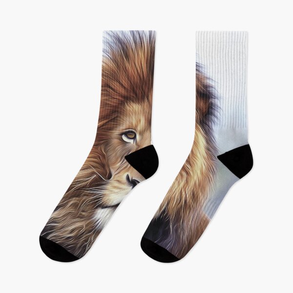 Item preview, beautiful lion art designed and sold by Xippy Art.