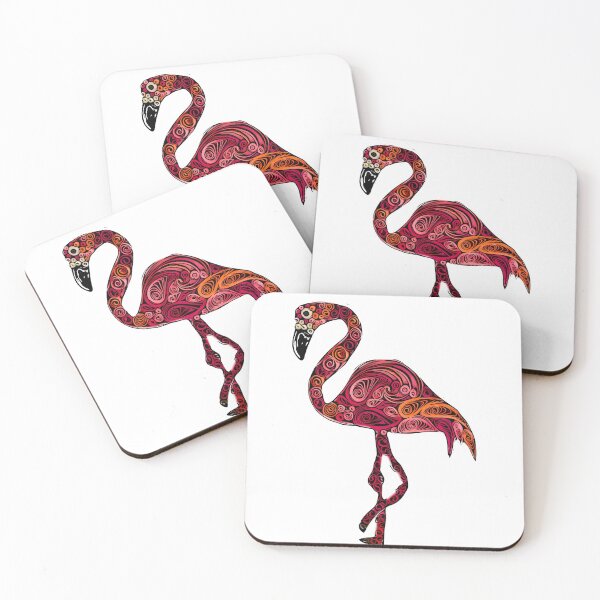 Item preview, Quilled Flamingo designed and sold by BazingaCrafts.