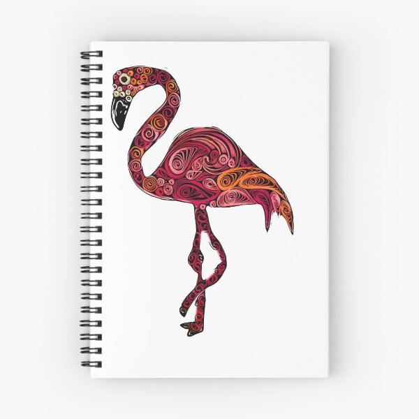 Item preview, Quilled Flamingo designed and sold by BazingaCrafts.