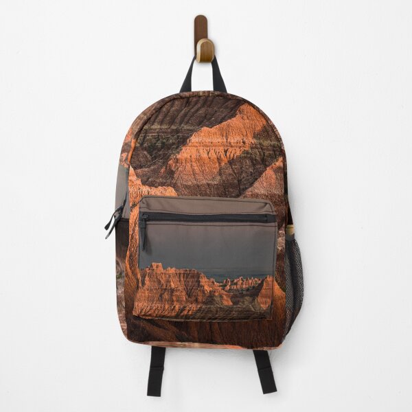 Item preview, Rainbow in Badlands at Sunset designed and sold by Jordan Hinsch.