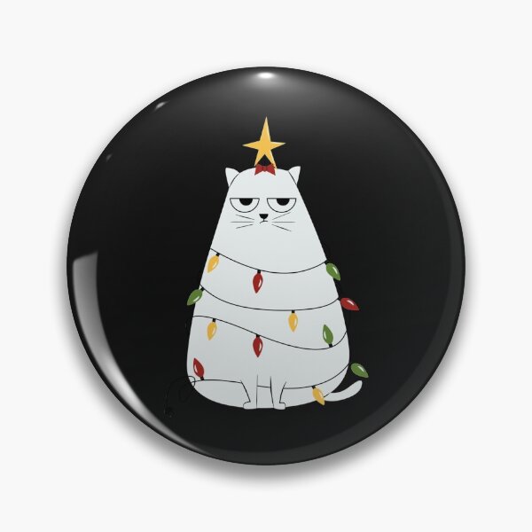 Item preview, Grumpy Christmas Cat   designed and sold by LuluJanool.