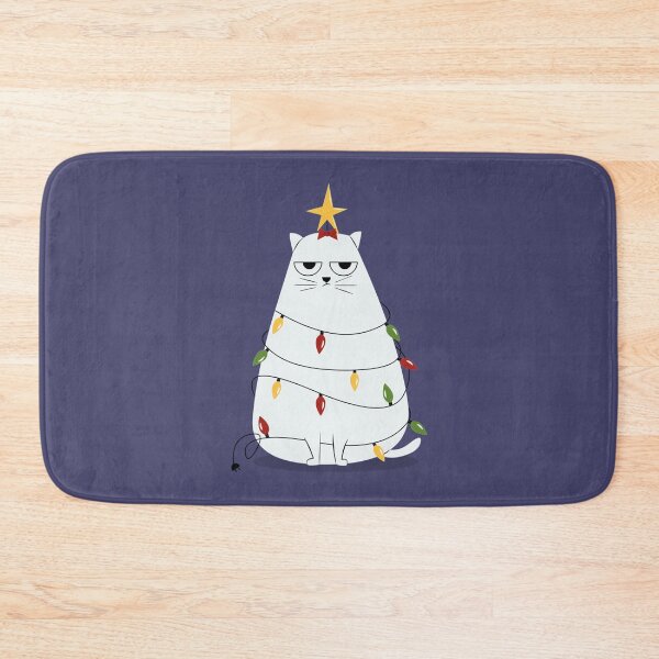Item preview, Grumpy Christmas Cat   designed and sold by LuluJanool.