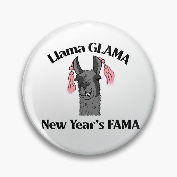 Item preview, Llama GLA,A, New Year's FAMA designed and sold by AllGoodViBesCo.