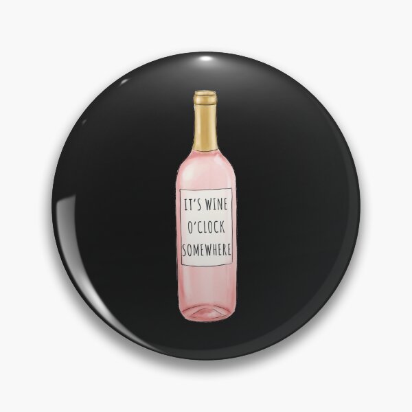 Item preview, Wine O'Clock Somewhere  designed and sold by LuluJanool.