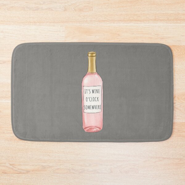 Item preview, Wine O'Clock Somewhere  designed and sold by LuluJanool.