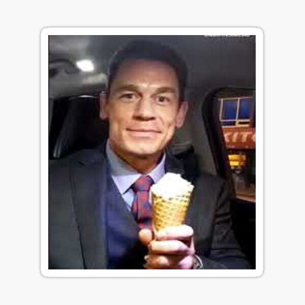 "John cena meme" Sticker for Sale by kamilesz Redbubble