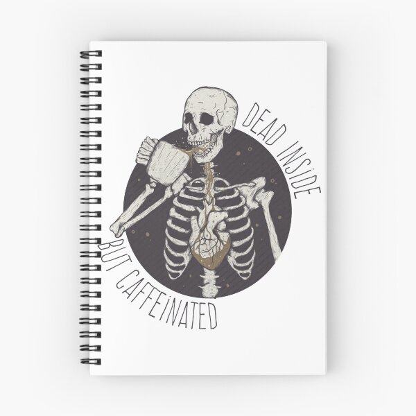 Item preview, Dead inside but caffeinated    designed and sold by LuluJanool.
