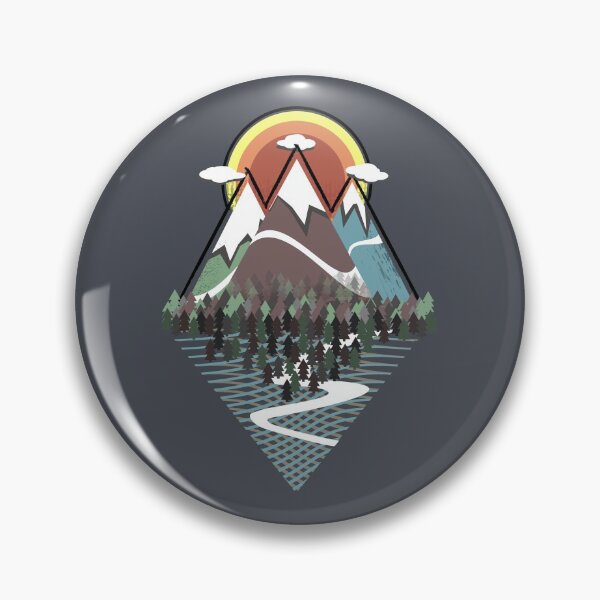 Item preview, mountains designed and sold by AK1Shirts.
