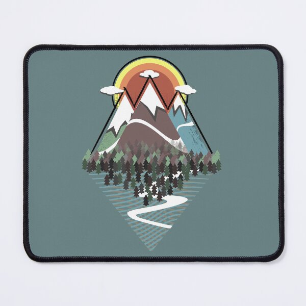 Item preview, mountains designed and sold by AK1Shirts.