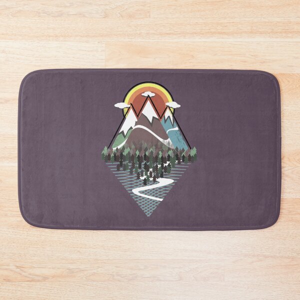 Item preview, mountains designed and sold by AK1Shirts.