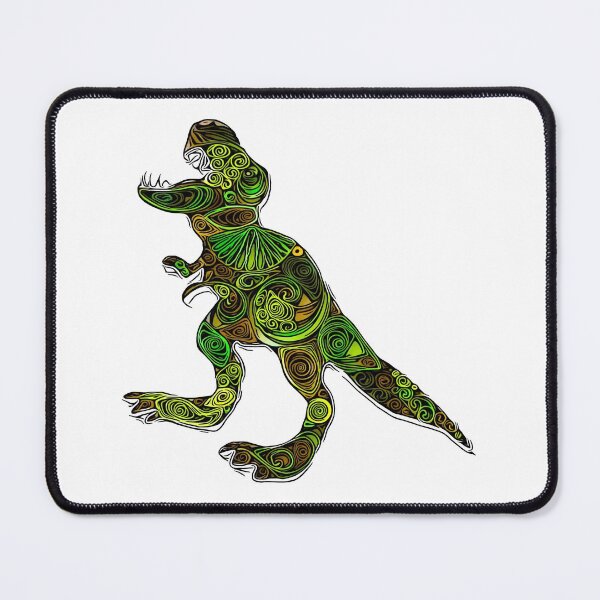 Item preview, Quilled Dinosaur designed and sold by BazingaCrafts.