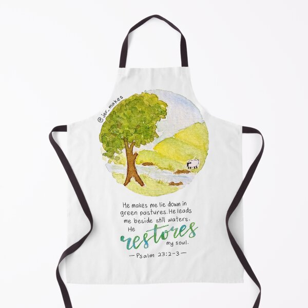 Item preview, Watercolour Psalm 23 Scene designed and sold by jermakes.