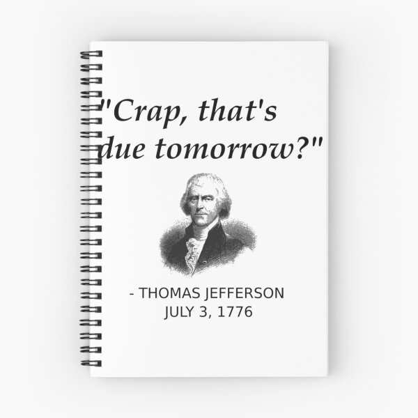 Item preview, Funny Thomas Jefferson Independence Day USA History   designed and sold by LuluJanool.