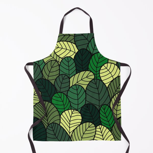 Item preview, Green Leaves Abstract designed and sold by PeachyLitchi.