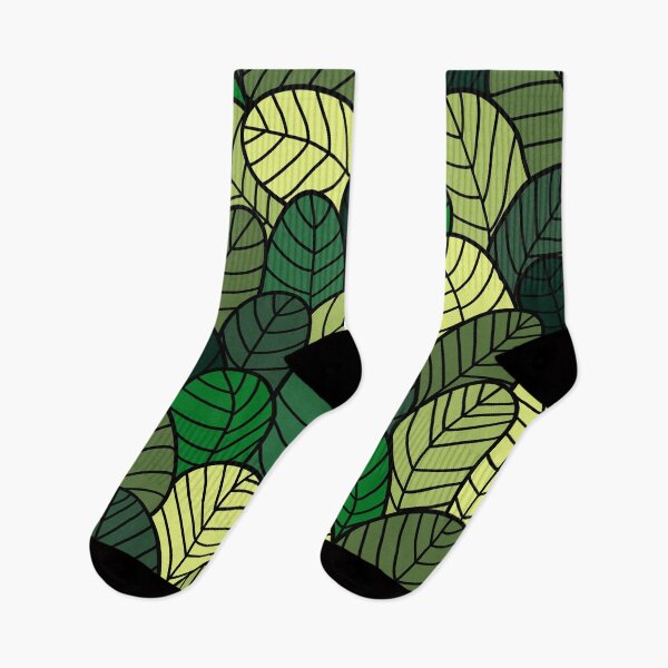 Item preview, Green Leaves Abstract designed and sold by PeachyLitchi.