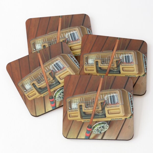 Item preview, fishing rod fishing box still life designed and sold by mrivserg.