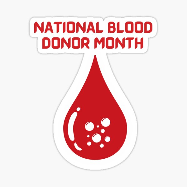 Blood Donation Month Gifts & Merchandise for Sale | Redbubble