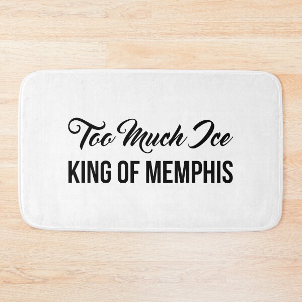 Item preview, Too Much Ice - King Of Memphis (Black) designed and sold by FilipeFerreira.