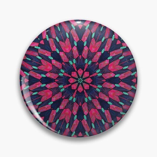 Item preview, Wild and Red Star Mandala designed and sold by MagickMama.