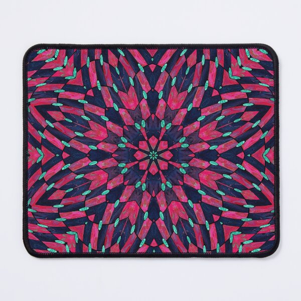 Item preview, Wild and Red Star Mandala designed and sold by MagickMama.