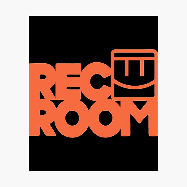 "rec room vr logo recroom funny game modern art dorm parks abstract