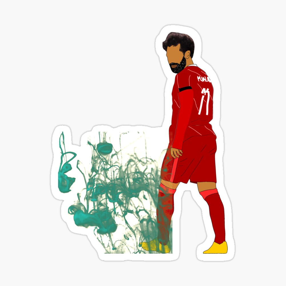 Mohamed Salah Jersey  Poster for Sale by FOliverIsmael