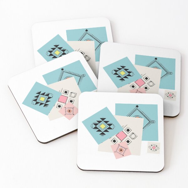 Item preview, squares to illustrate Amazigh art - Berber motifs designed and sold by raninou.
