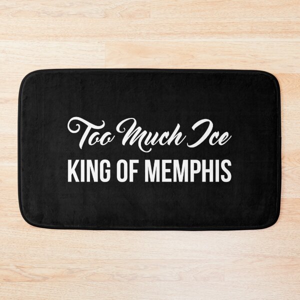 Item preview, Too Much Ice - King Of Memphis (White) designed and sold by FilipeFerreira.