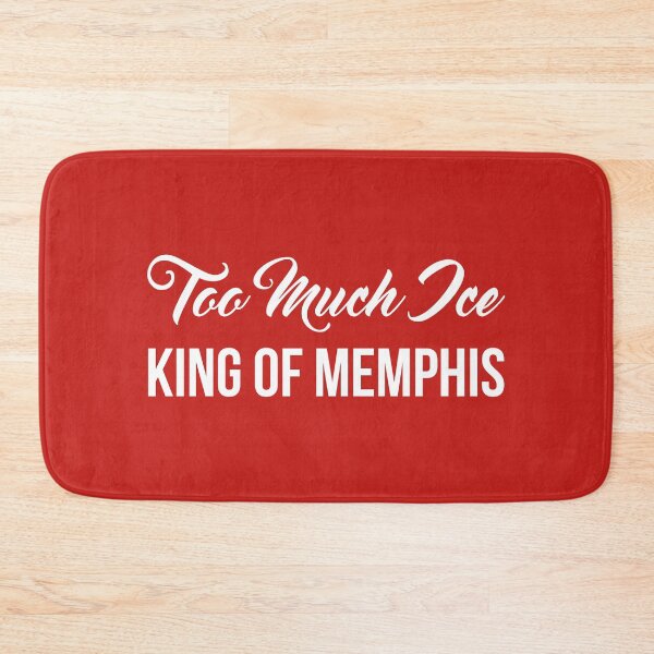 Item preview, Too Much Ice - King Of Memphis (Red BG) designed and sold by FilipeFerreira.