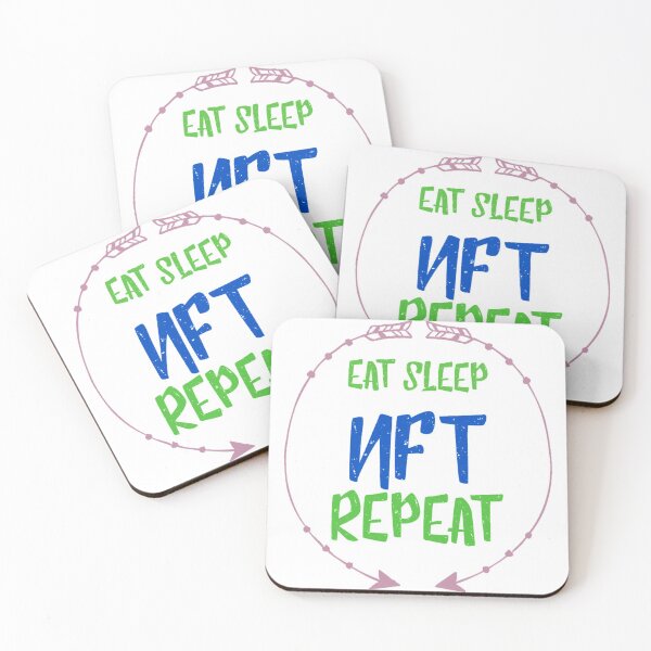 Item preview, Eat Sleep Nft Repeat designed and sold by diva-design.
