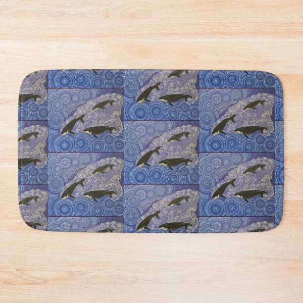 Item preview, Whale Season at Long Reef Dot Paintings by Kim Cameron Art designed and sold by LOSTMANLY.