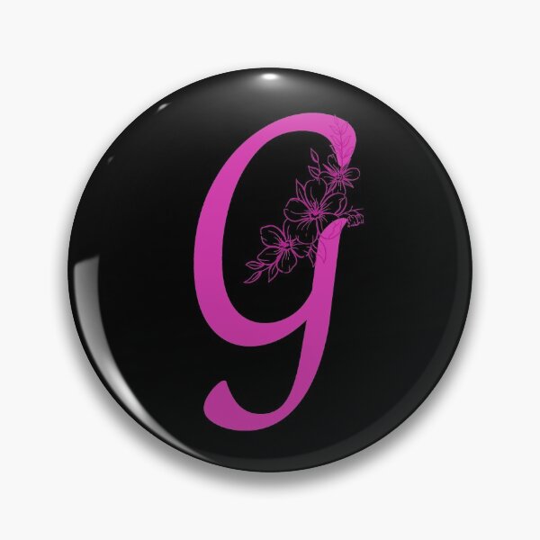 Item preview, Letter G in Floral designed and sold by designlee.
